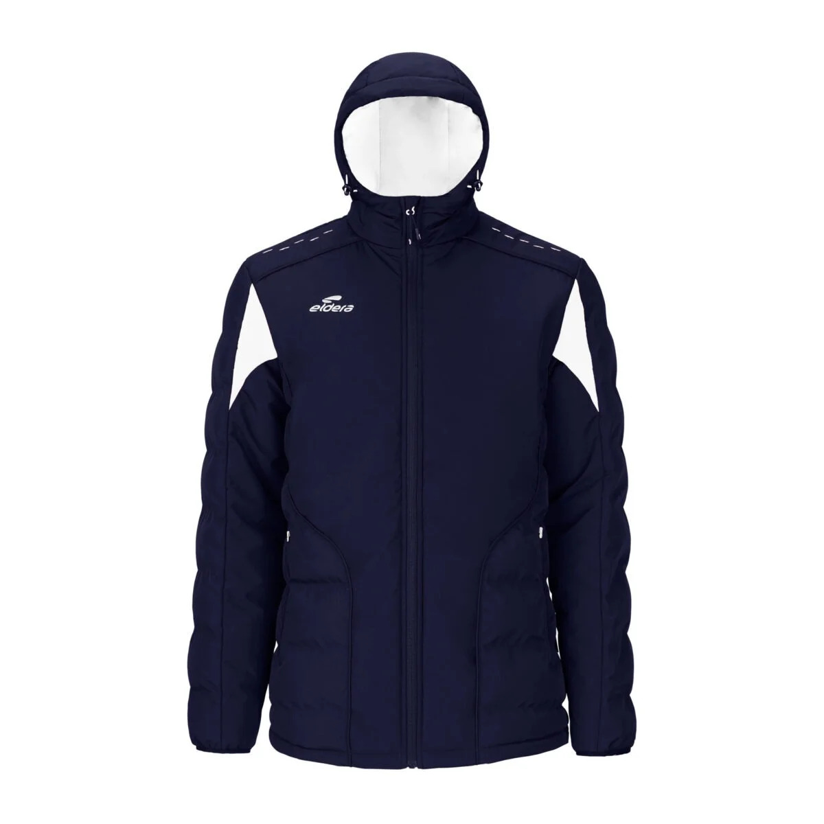 Parka NIGO marine/blanc avec logo